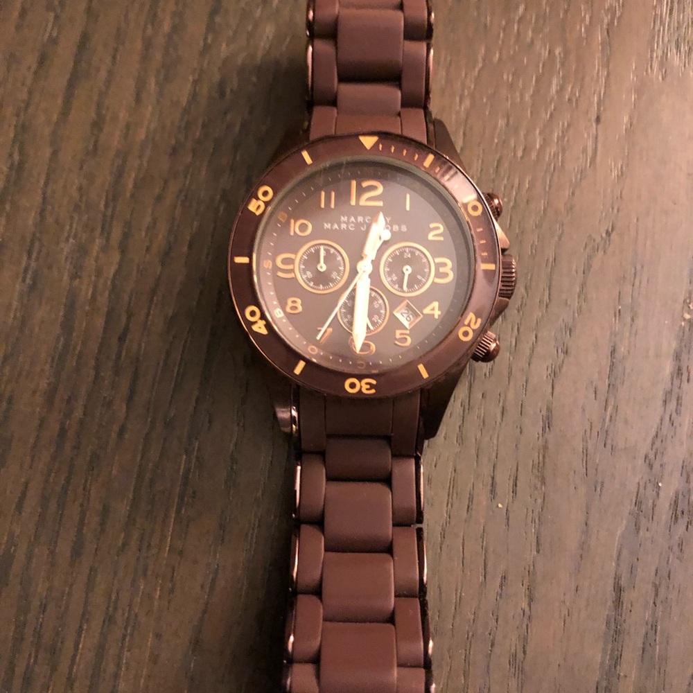 MARC By Marc Jacobs Marine Rock Chronograph Watch